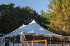 tent with clear side walls