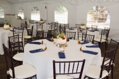 round tables with chiavari chairs