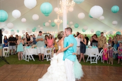 happy couple dancing