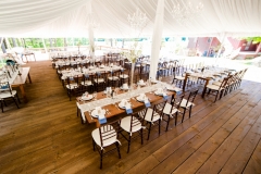 Tent with hard floor